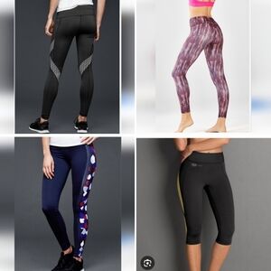 4 Pairs Workout Leggings